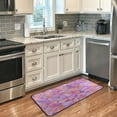 thumbnail image 5 of 39x20 Inch Non-Slip Floor Mat Hallway Runner Rug Entrance Floor Mat Runner for Kitchen and Living Room Small Colors Shapes, 5 of 8