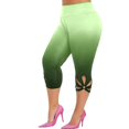 thumbnail image 1 of B91xZ Leggings de Mise en Forme Sans Couture pour Femmes, Legging de Course, Vert TG, 1 of 4