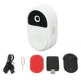thumbnail image 2 of Doorbell Camera, Smart Security Real Time Wide Angle Video Call Wifi Video Doorbell Camera 1000mAh Battery, 2 of 7