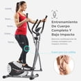 thumbnail image 2 of Elíptica para Ejercicio Máquina de Entrenamiento Cruzado de Cuerpo Completo para Casa, Zancada Larga, 2 of 6
