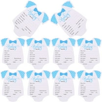 FOMIYES Gender Reveal Game Cards for Baby Shower Party Decorations Made of Paper Assorted Color 10pcs