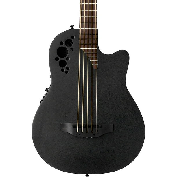 Ovation B7785TX5 Elite MidDepth 5String AcousticElectric Bass Guitar Black Ovation B7785TX5 Elite MidDepth 5String AcousticElectric Bass Guitar Black