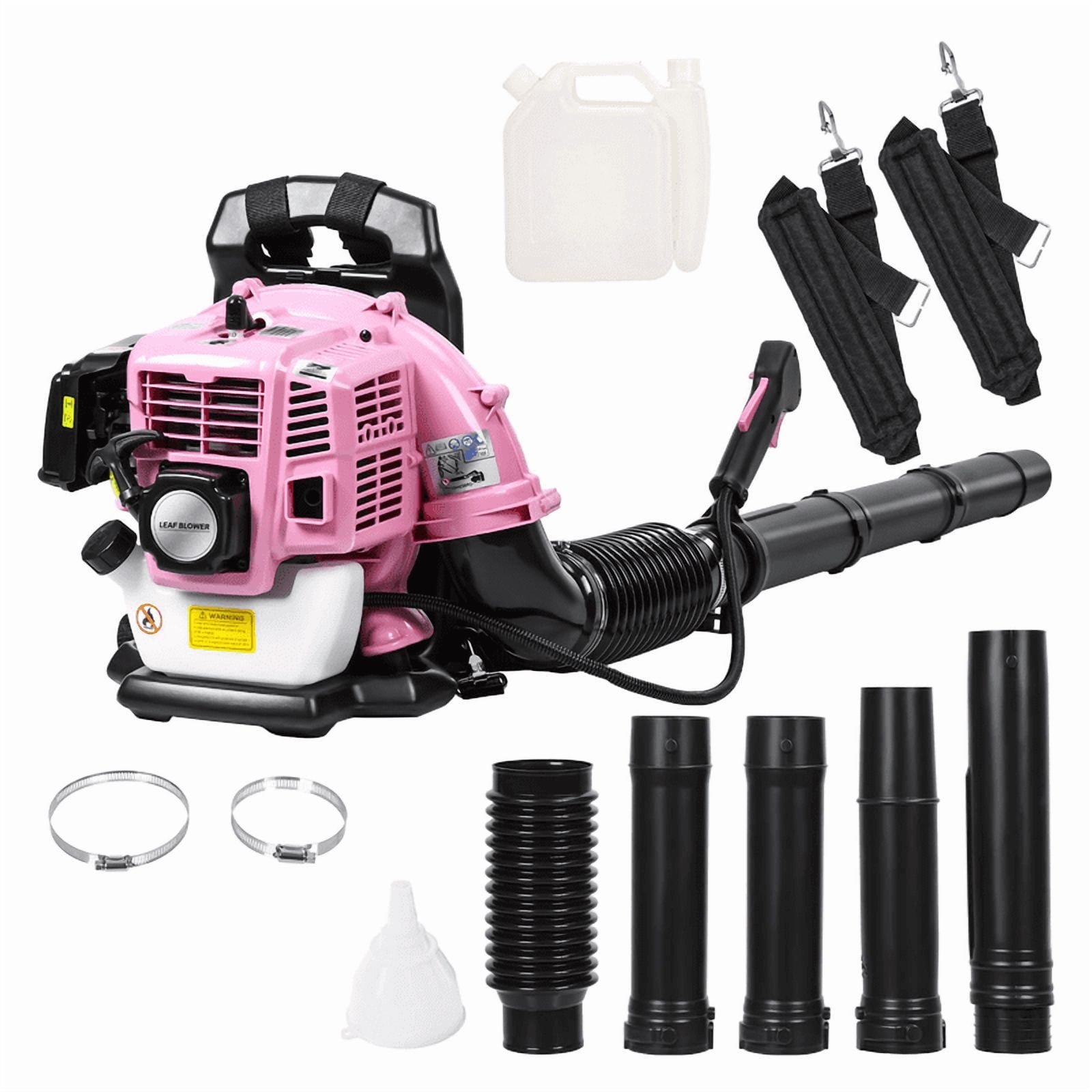 Backpack Leaf Blower, 2 Stroke Engine 550 CFM Air Volume Tank Leaf Blower 52CC Gas Powered Blowers Snow Blower for Lawn Care Road Cleaning