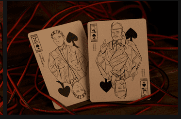 Oppenheimer Fission Grey Edition Playing Cards by Room One