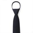 thumbnail image 3 of Cravate Étroite Rétro pour Hommes et Garçons, Cravate Fine Pratique, Cravate Rétro, Cravate à Cordon pour Mariage, Fête, Boîte de Nuit, Marié, Robe de Fête, Noir, 3 of 9