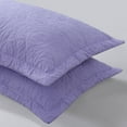 thumbnail image 3 of Porch & Den  Manor Embroidered Pillow Sham (Set of 2) Lavender 20 x 36 +2, 3 of 4