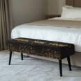 thumbnail image 2 of Chririnla New Year Rectangle Dining Bench Slipcover with Elastic Hem, Polyester Spandex Fabric Long Cover for Living Room Home, 2 of 9