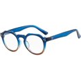 thumbnail image 1 of Shiratori Blue Light Blocking Glasses Rice nail irregular polygonFrame for Men, 1 of 6