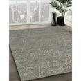 thumbnail image 3 of Ahgly Company Machine Washable Indoor Rectangle Industrial Modern Carbon Gray Area Rugs, 7' x 10', 3 of 7