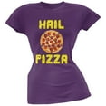 thumbnail image 1 of Hail Pizza T-Shirt Doux Violet pour Juniors, 1 of 1