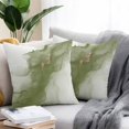 thumbnail image 3 of Outdoor Pillow Cover Abstract Ombre Sage Green Marble Set of 2 Waterproof Throw Pillowcases White Modern Art Decorative Patio Furniture Pillows for Couch Garden Indoor & Outdoor Use, 3 of 9