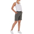 thumbnail image 3 of Athletic Works Women's French Terry Athleisure 7" Drawstring Short, 3 of 6