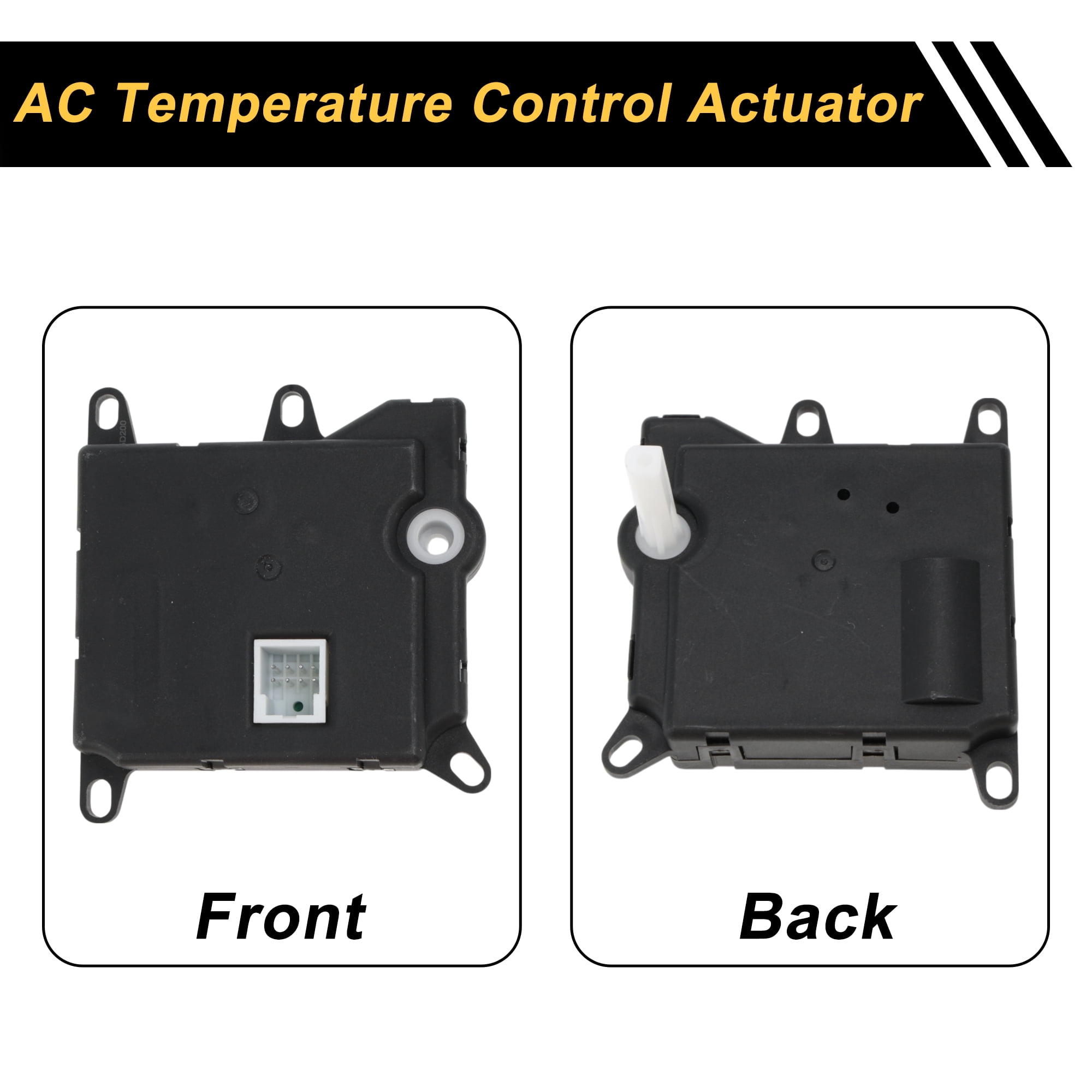 Unique Bargains HVAC Heater Blend Door Actuator Replacement for Ford E-450 2006-2015