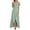 D348/Light Green, variant on Dresses For Women Elegant Casual Chiffon Dress With Double Collar And Hemline Flounce For Party Evening Wear Beach Vacation Outfits Fashion Clothing
