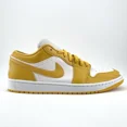 thumbnail image 1 of Ni - ke Air Jordan 1 Low Shoes Mens Pollen Yellow Sneakers 553558 171 Size 12, 1 of 5