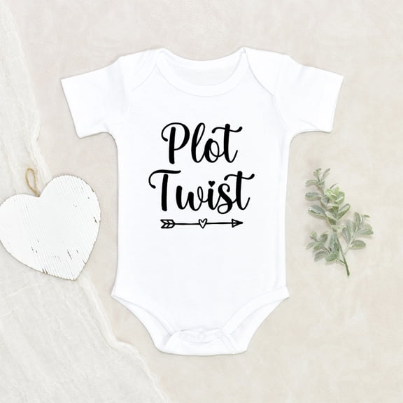 Pregnancy Announcement Clothes - Plot Twists Announcement Clothes - Newborn Baby Clothes