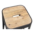 thumbnail image 2 of Bistro Counter Stool-Color:Black,Finish:Painted,Style:Mid-century modern, 2 of 3