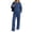 Navy, variant on vdgthytj Sweatsuits Women 2 Piece Outfit Full Zip Long Sleeve Hooded Jackets Drawstring Straight Leg Pants Fall Casual Athletic Sets(X-Large,Yellow)