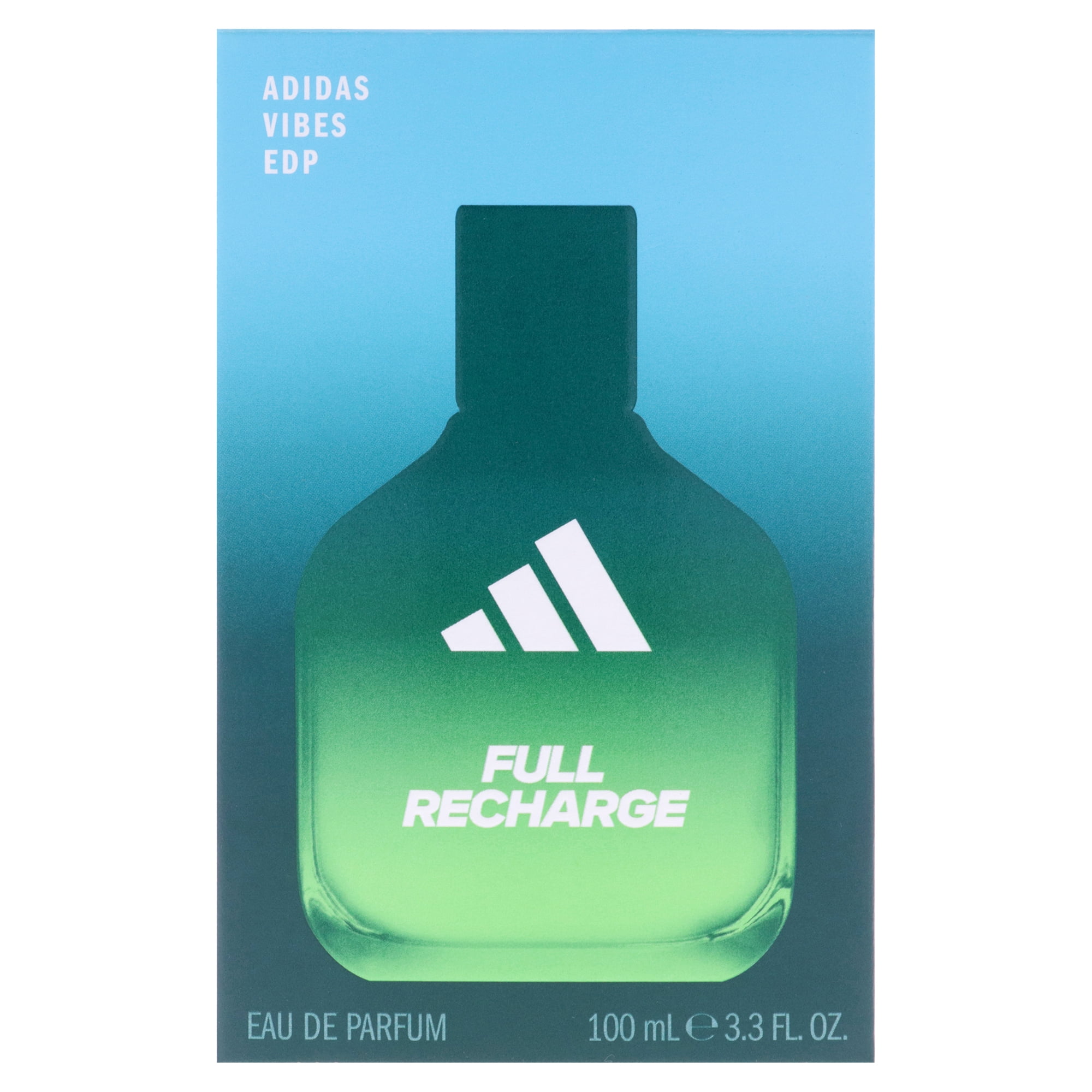 Adidas Vibes - Full Recharge by Adidas for Unisex - 3.3 oz EDP Spray