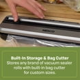 thumbnail image 6 of Nesco Space-Saving Vacuum Sealer Machine, Automatic Vacuum Sealer Machine with Bag Storage, Keeps Food Fresh Longer, 6 of 16