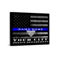 thumbnail image 6 of Houston Police Officer Thin blue Line Flag Gift Art, 6 of 7