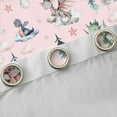 thumbnail image 4 of Feelyou Pink Dragon Animal Curtains Pack of 2 (42x84 Each), Dreamy Stars Cloud Curtains Blackout, Teens Kids Boys Girls Bedroom Curtains, Curtains and Drapes Decor, 4 of 6