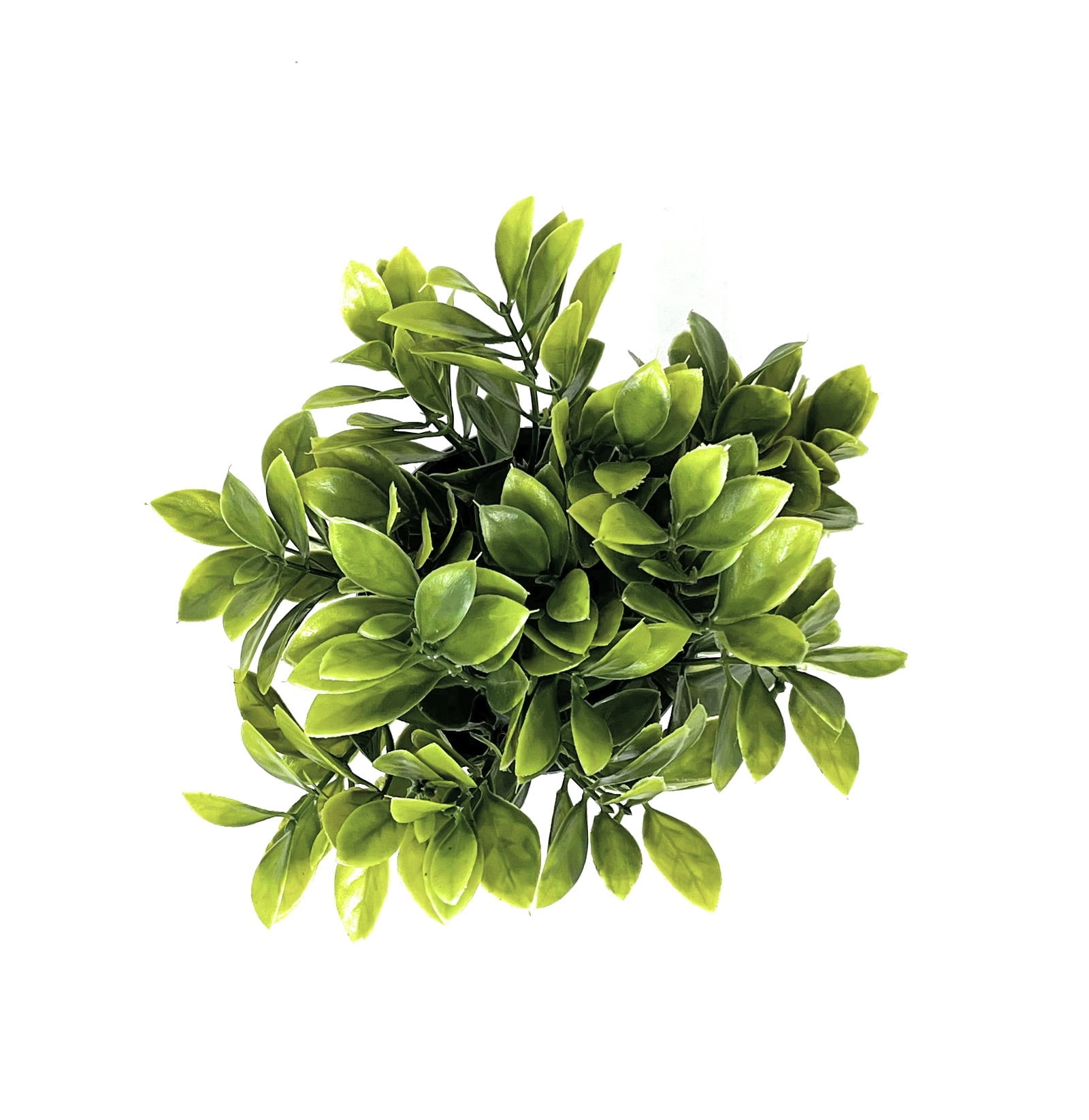 Nature's Mark 7.5”H Artificial Greenery Plant in Gray Plastic Pot