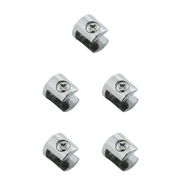 Speravity Abrazadera de vidrio de aleación de zinc, reemplazo portátil, soporte de tablón electrochapado de servicio pesado Circular, accesorios de 10 a Type2 NO2 Speravity CBP490871