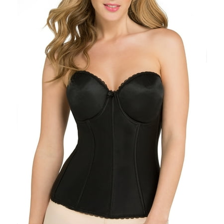 

Va Bien Womens Longline Convertible Bustier Style-513