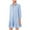 R105-Light Blue, variant on RMGVDSD Women's Tunic Shirt Mini Dress Casual Solid Color Long Sleeve Shirt Dress With Ruffle Hem Button Up Shift Dresses Dressy Tops Temperament Tops