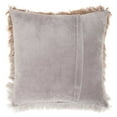 thumbnail image 6 of Nourison Illusion Shag Decorative Throw Pillow, 20" x 20", Blue Silver, 6 of 8