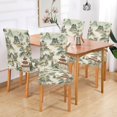 thumbnail image 2 of Yayeee 2 Pack Dining Chair Covers Stretch Parson Chairs Slipcovers Seat Protector, Green Mountain Pattern, 2 of 6