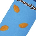thumbnail image 3 of Cool Socks Almond Joy Coconut Almond Chocolate Candy Novelty Crew Socks for Men & Women Medium Size, 3 of 6