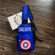 thumbnail image 2 of Mochila de Anime Spiderman Marvel para niños, bolso de hombro de Iron Man, Capitán América, bolso de pecho cruzado, monedero, regalo de cumpleaños, 2 of 4