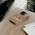 thumbnail image 3 of Brown Snakeskin Print iPhone 15 Case-iPhone-iPhone Case-Animal Print Case, 3 of 3