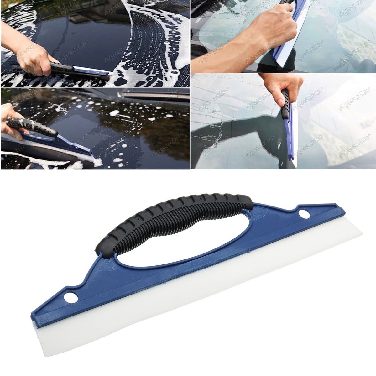 Silicone Car Window Wash Cleaning Brush Cleaner Wiper Squeegee Drying
