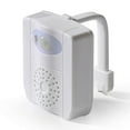 thumbnail image 1 of Luz nocturna para baño: luz LED con sensor y desinfección UV, luces de baño activadas por sensor con aromaterapia y 16 colores, para baño/inodoro., 1 of 5