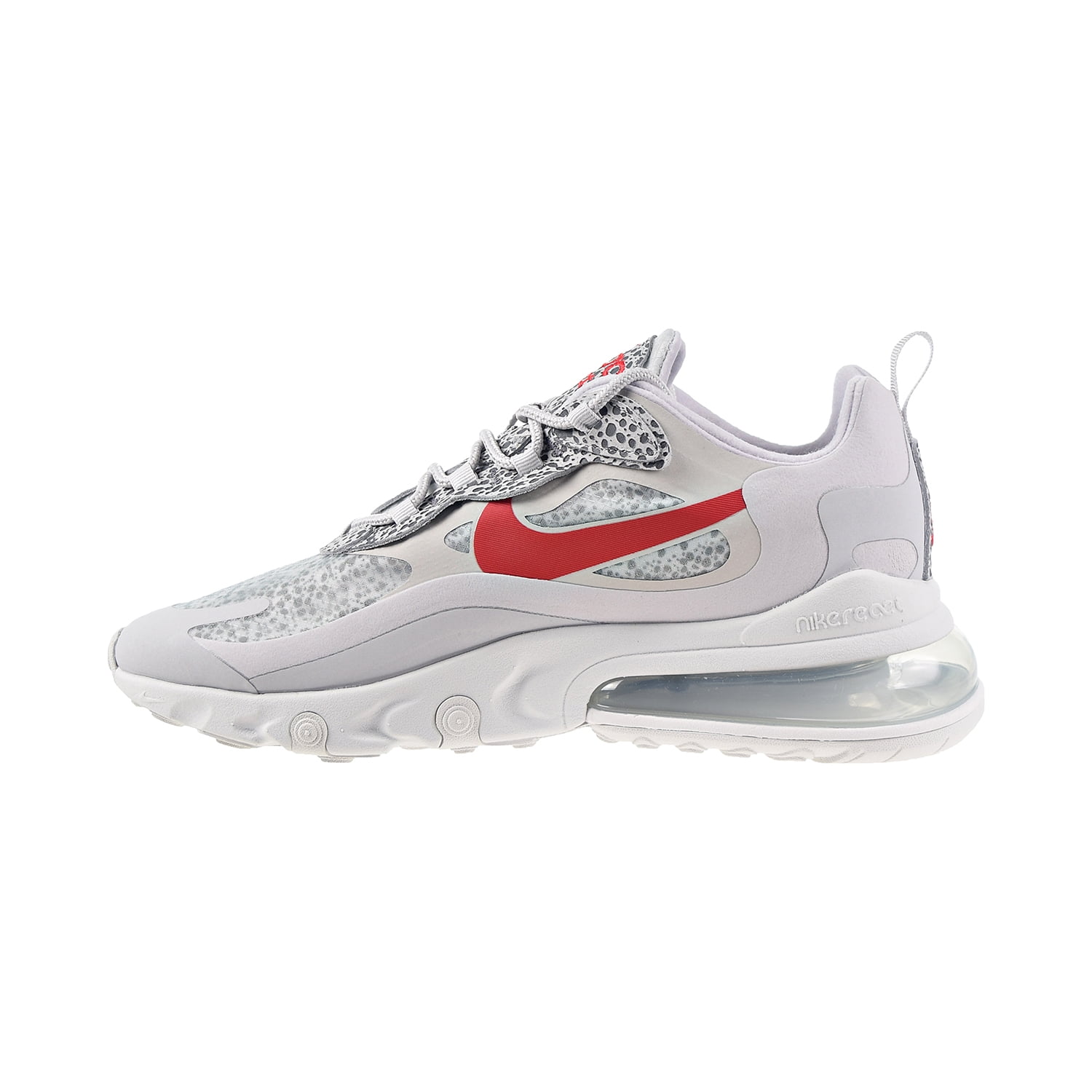Nike Air Max 270 React Neutral Grey/University Red - CT2535-001