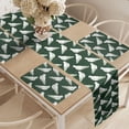 thumbnail image 2 of Ambesonne Animal Art Table Runner & Placemats, Watercolor Pattern Doves, Placemat 4 pcs + Runner 16"x72", Hunter Green and Off White, 2 of 2