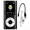 Black, variant on MP3 Music Player,64GB Memory Capacity,8 Hour Battery Life Portable Music Player,Supports MP3,WMA,FLAC,APE,AACOGG and ACELP,Black
