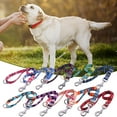 thumbnail image 3 of Pet Leash With Dual Handles Dual Handle Dog Leash Dog Leash Attachment Dual D Buckle Length Adjustable Comfortable Walking And Training Pet Traction Leash, 3 of 8