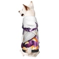 thumbnail image 1 of Fotbe Halloween Gnome With Pumpkins Sudadera con Estampado para Perros Pequeños – Suéter con Capucha para Mascotas, Tela Suave de Forro Polar con Bolsillo-X-Small, 1 of 7