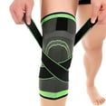 thumbnail image 2 of Hi,Fancy Fitness Running Cycling Bandage Knee Support Braces Elastic Sports Compression Pad Sleeve - XXL - Green, 2 of 6