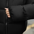 thumbnail image 5 of Xunlbb Winter Coats for Women Women Warm Pocket Coat Long Jacket Winter Sleeve Down Parkas Beat the Chill, 5 of 9