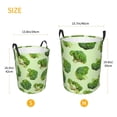 thumbnail image 3 of Balery Broccoli 3 Cesta de ropa redonda con asas, impermeable, independiente, para ropa, juguetes, dormitorio y familia-Small, 3 of 6