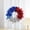 Style B, variant on Simulation Garland For Front Door, United States Wreath For Porch Wall, Fourth Of July Wreath For Indoor Outdoor Party Decor