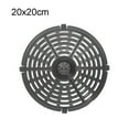thumbnail image 1 of MYG Air Fryer Replacement Grill Pan Non-Stick Crisper Plate Fry Pan Accessory for Air Fryers with Handle Perforated Design 20cm x 20cm Dishwasher Safe, 1 of 10
