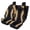 Wave Stripe, variant on Pzuqiu Skull Seat Covers for Cars Full Set Easy to Install Car Seat Covers Full Set, Interior Accessories Anti-Slip Compatible with Trucks SUV Sedans