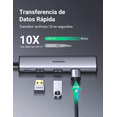 thumbnail image 2 of HUB USB-C 4 en 1 UGREEN CM473 USB-A 3.0 5Gbps + 1 soporte USB C, 2 of 7
