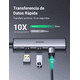 thumbnail image 2 of HUB USB-C 4 en 1 UGREEN CM473 USB-A 3.0 5Gbps + 1 soporte USB C, 2 of 7